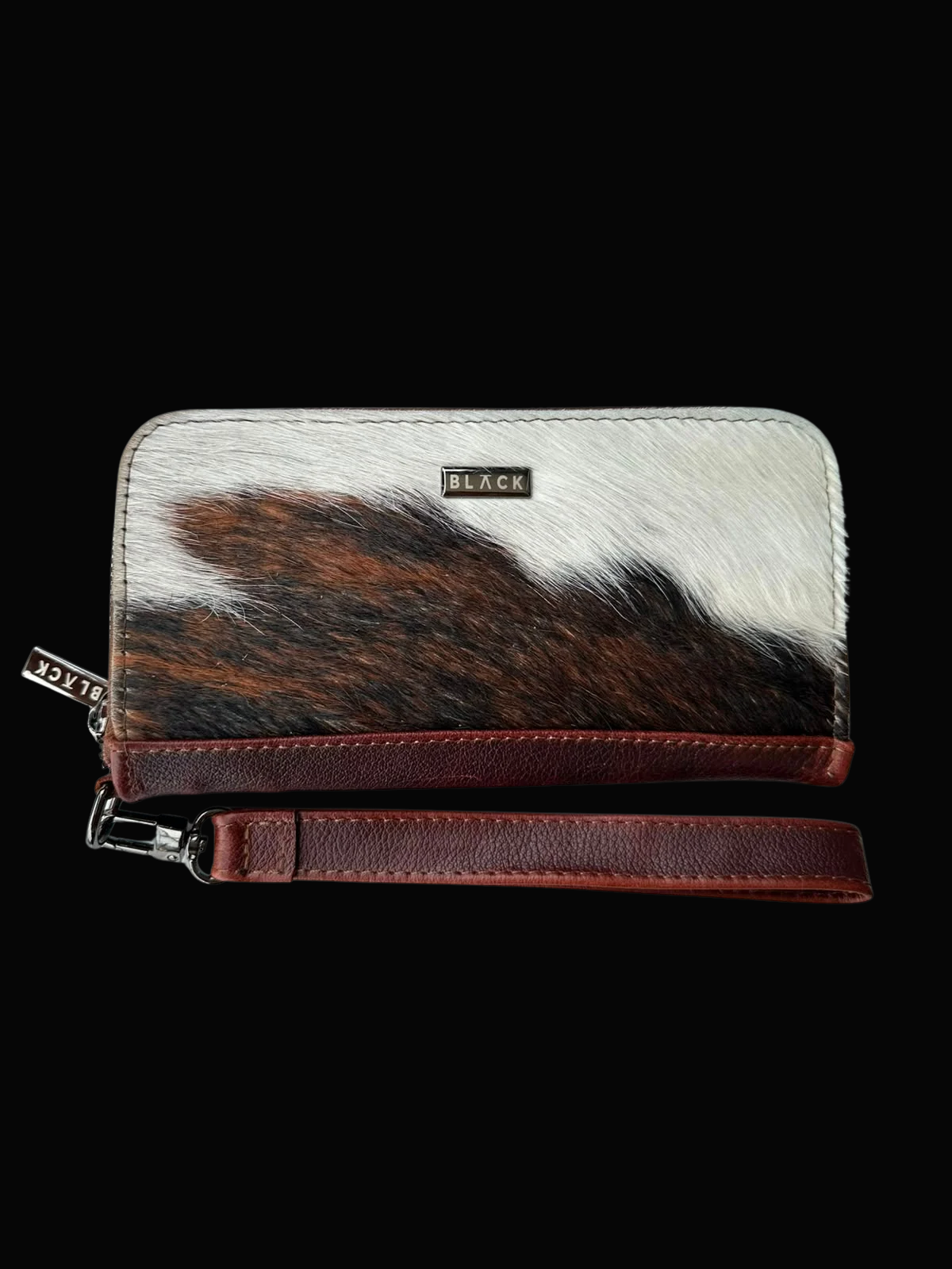CARTERA DE MANO VACA CAFE BL#0005