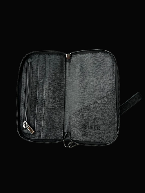 CARTERA DE MANO VACA BLACK BL#0005
