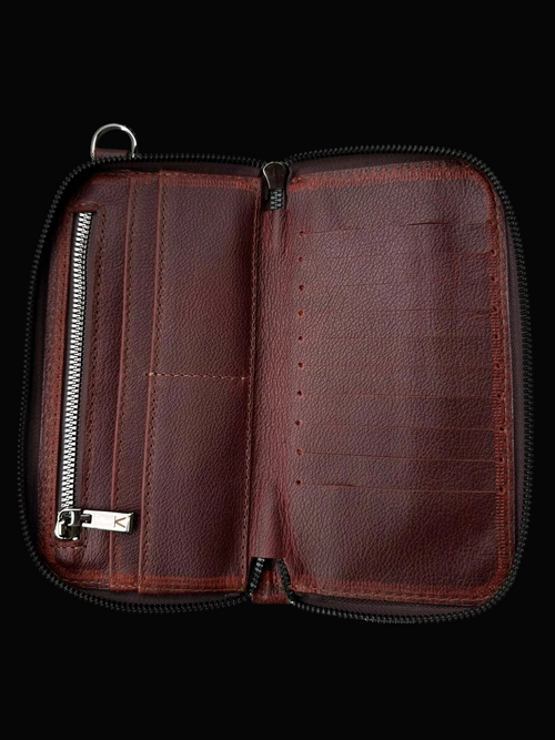 CARTERA DE MANO CAFE BL#0005