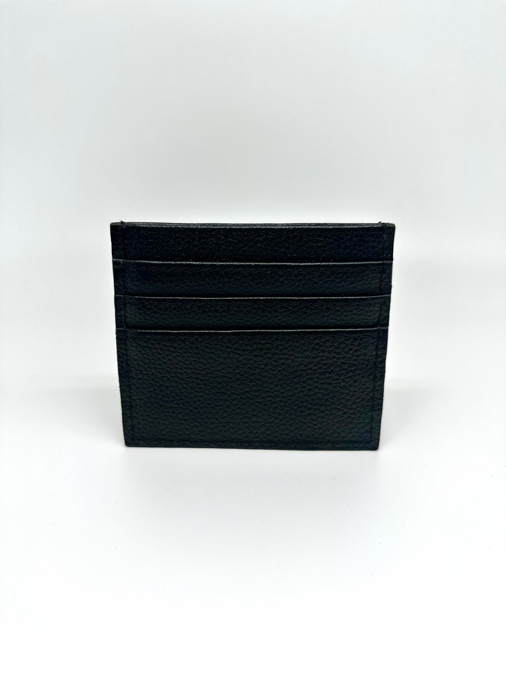 TARJETERO EXOTICO AVESTRUZ BLACK