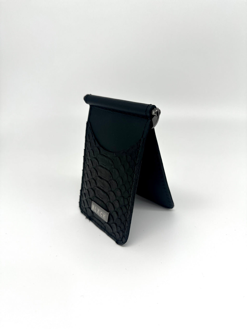 TARJETERO CON CLIP PITON BLACK