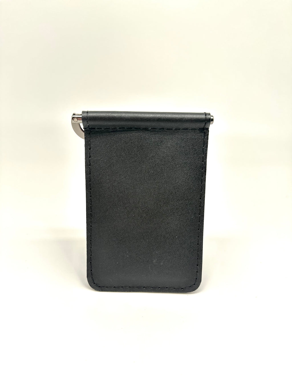 TARJETERO CON CLIP PERLA DE MANTARRAYA BLACK