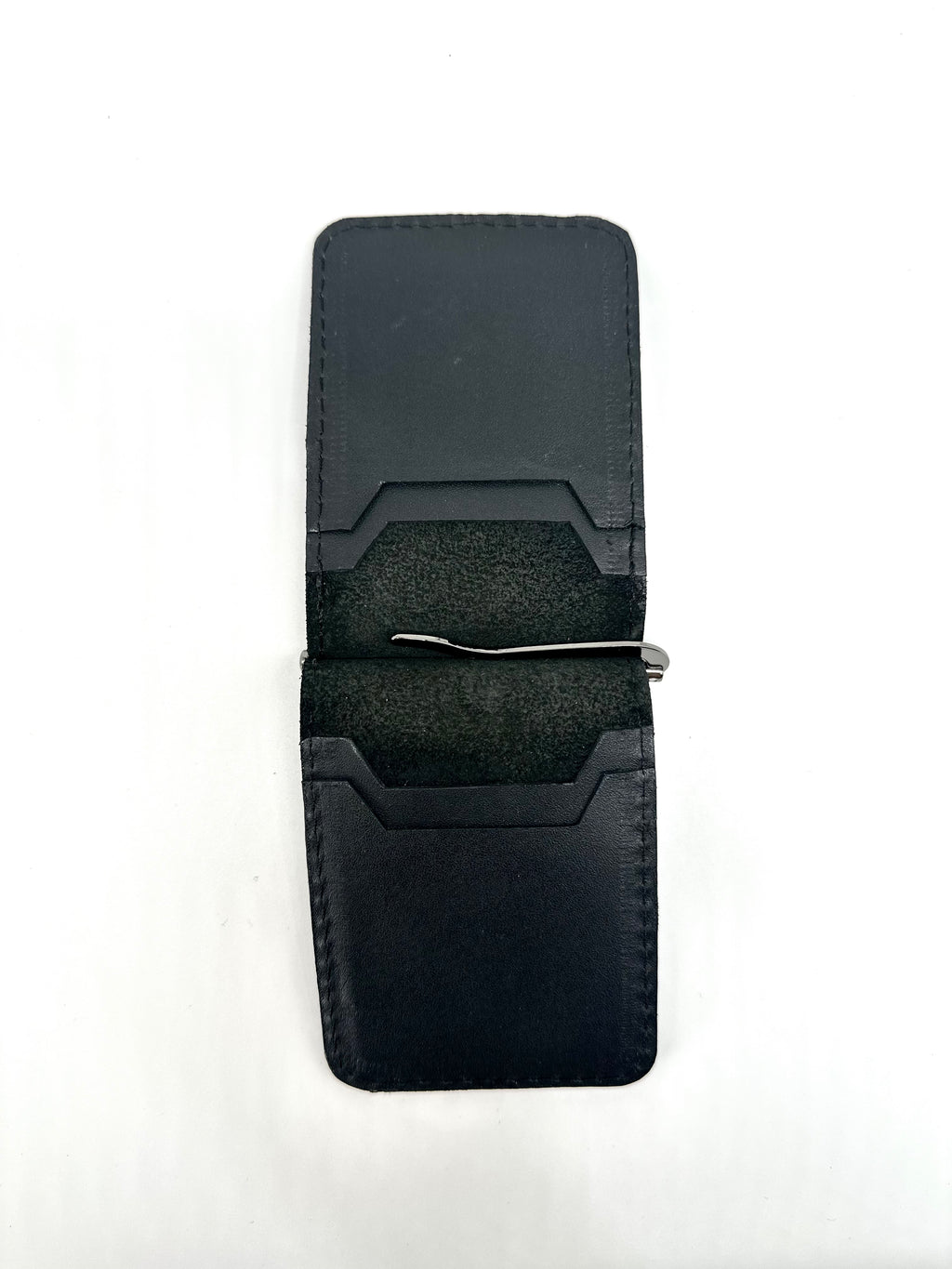 TARJETERO CON CLIP PERLA DE MANTARRAYA BLACK