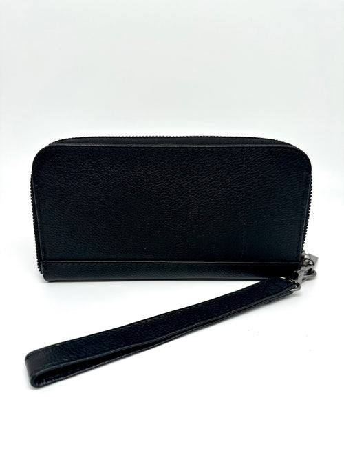 CARTERA DE MANO VACA BLACK
