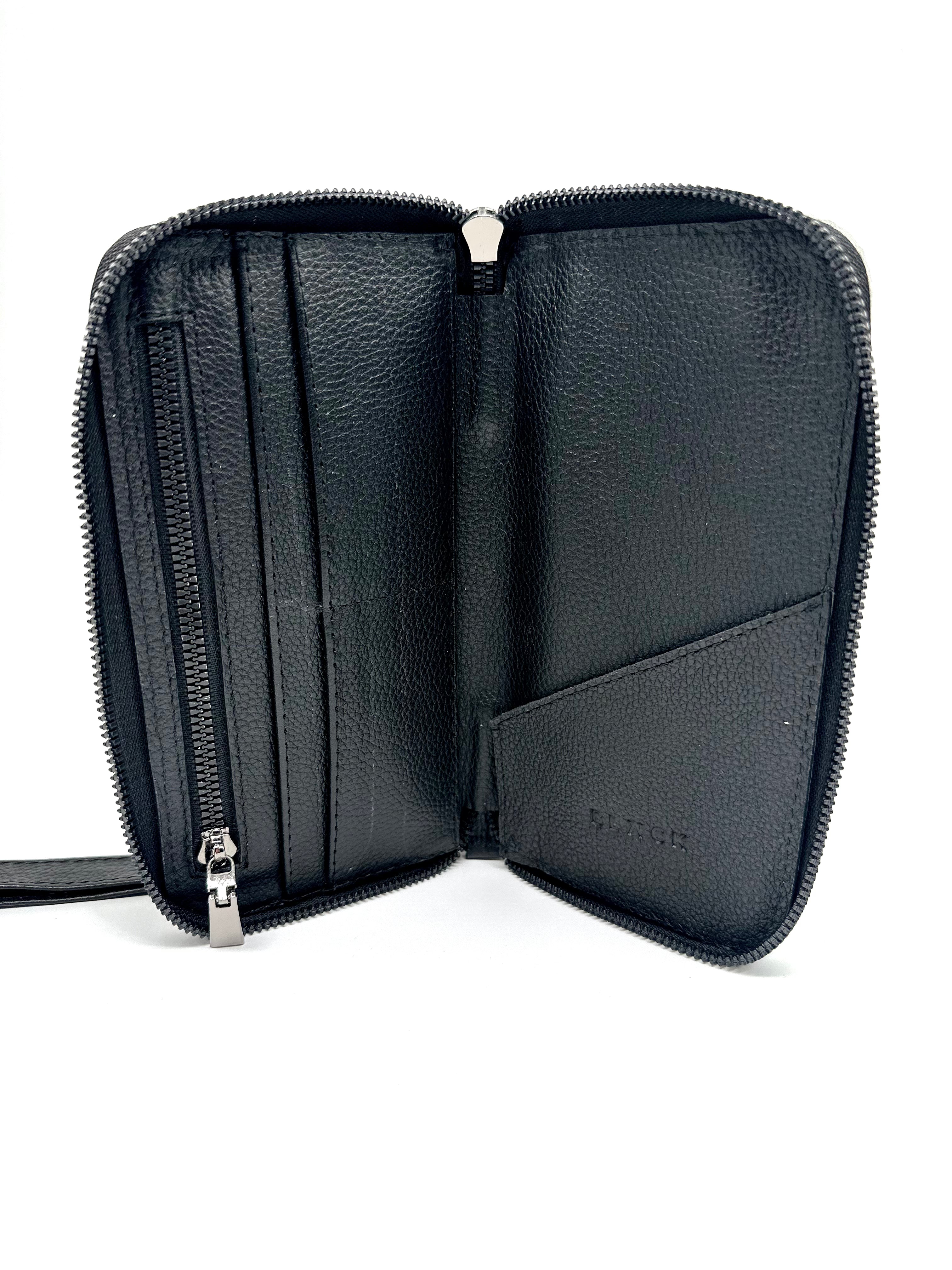 CARTERA DE MANO VACA BLACK